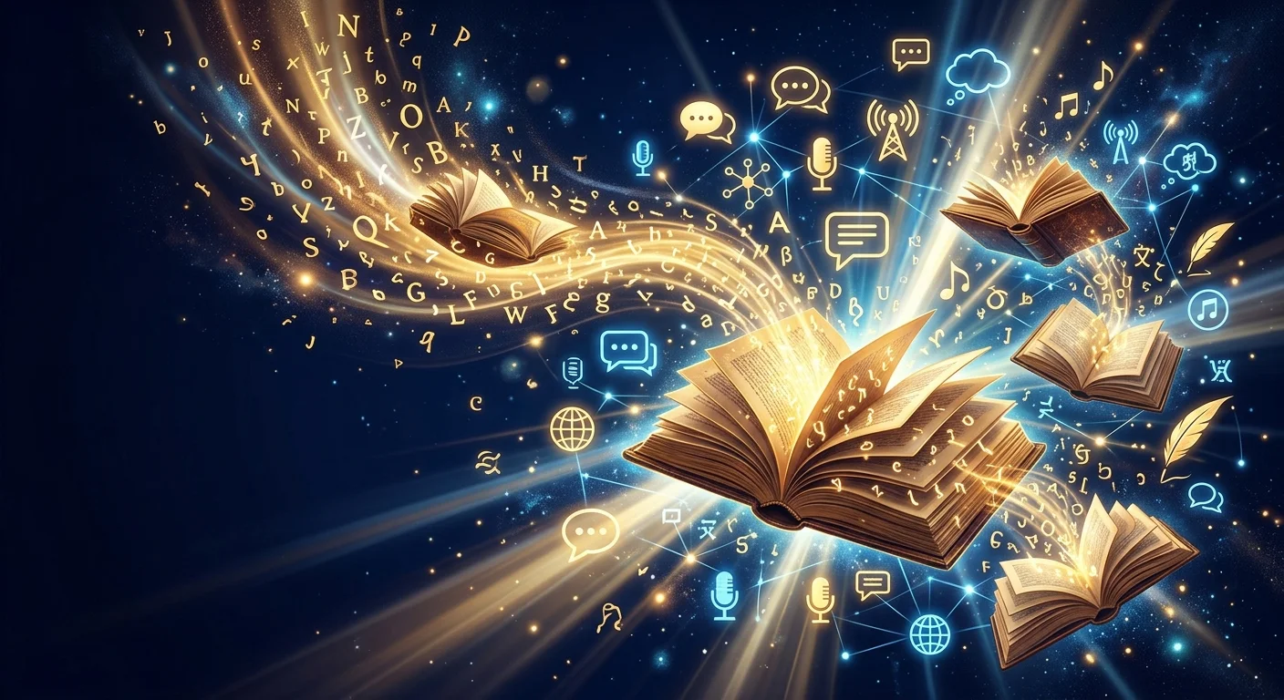 双子座の知性とコミュニケーションを象徴するイラスト