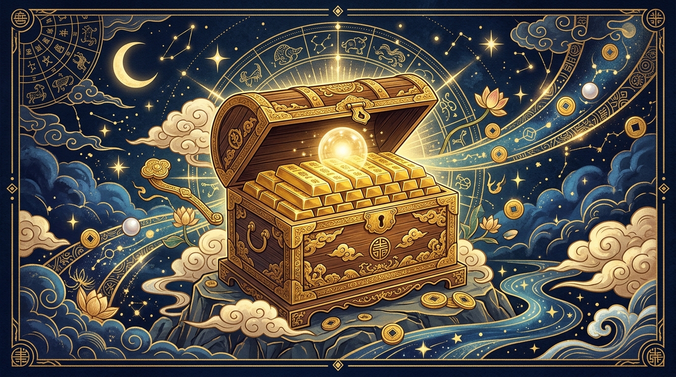 正財を象徴するイラスト
