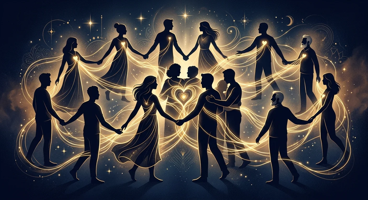 複数の占術体系を横断的に比較するイメージイラスト