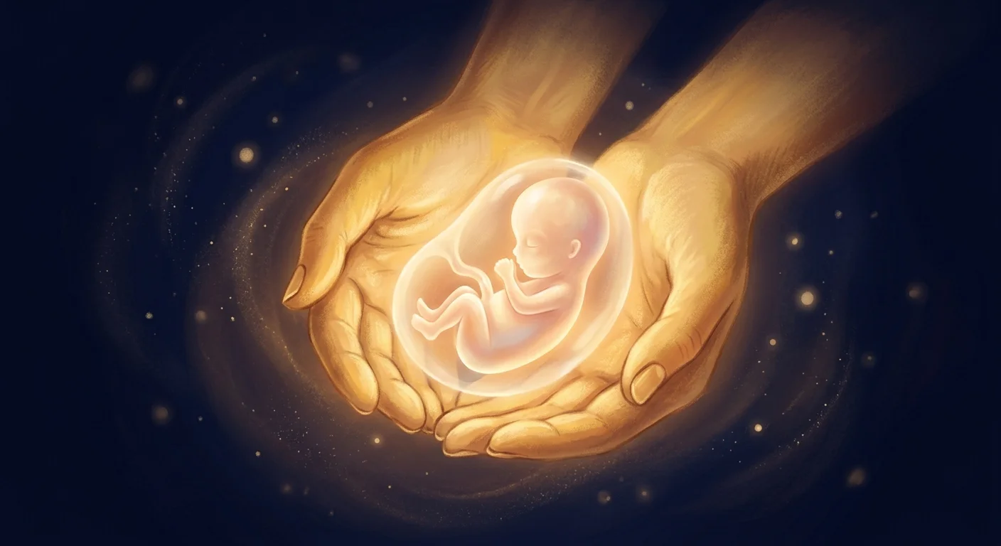 養の保護と育みを象徴するイラスト