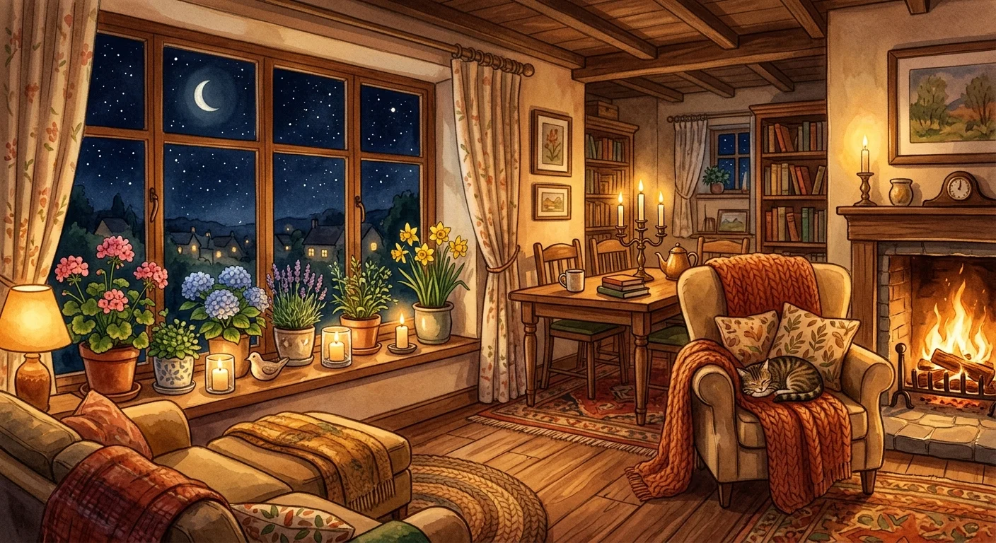 養の安心と温もりを象徴するイラスト