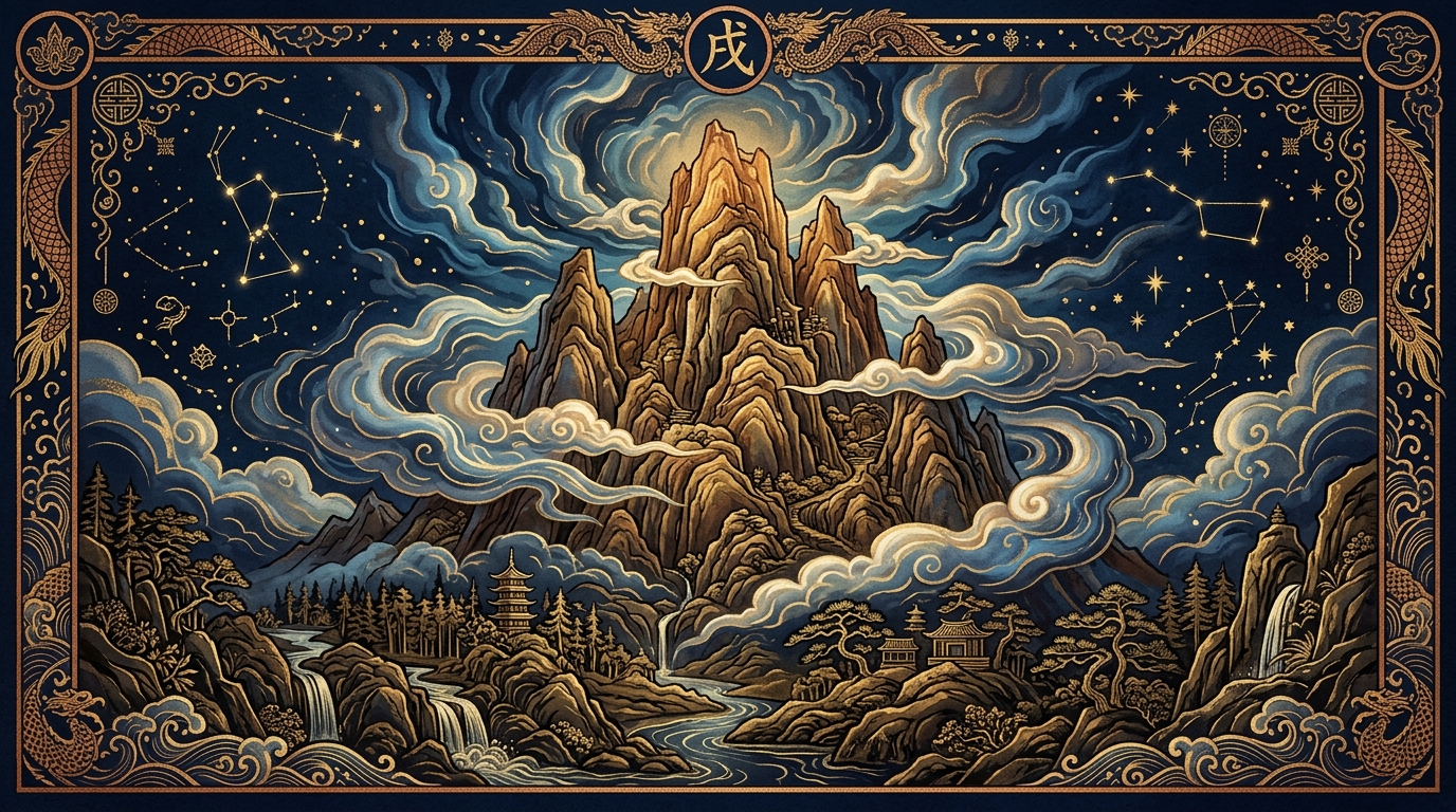 戊（つちのえ）を象徴するイラスト