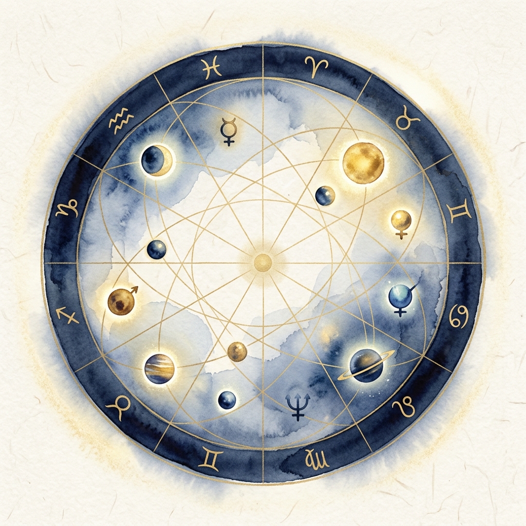 ホロスコープの4つの構成要素