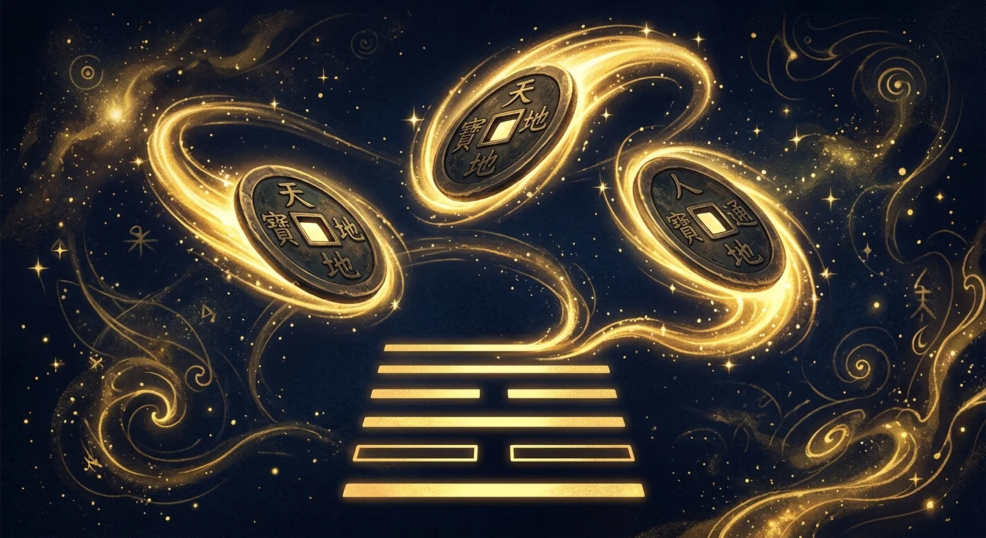 易占いと他の占術の比較イラスト