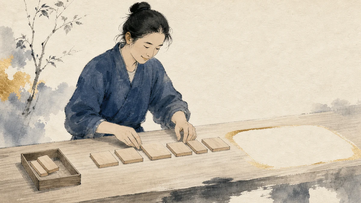 一人で進める作業から余分な工程を外し、回復の余白を作る様子