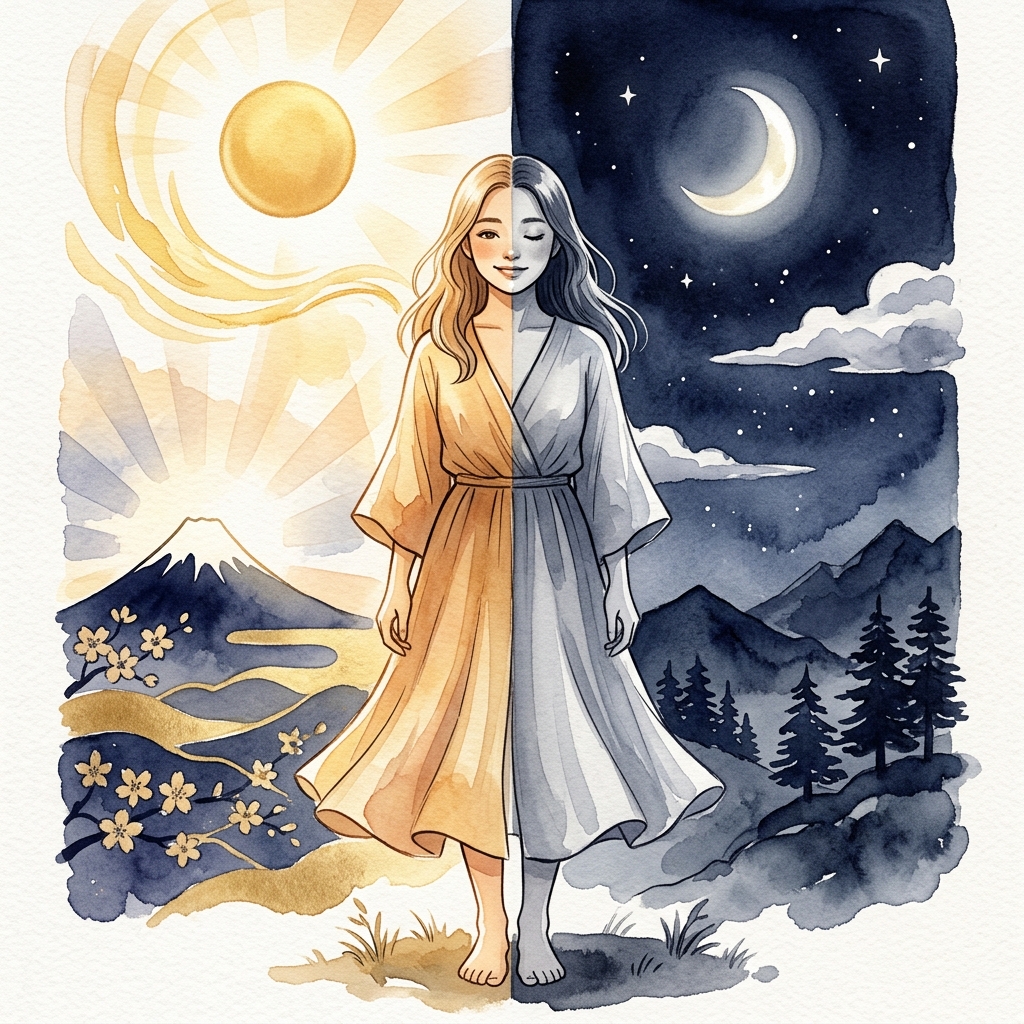 太陽星座と月星座の二面性