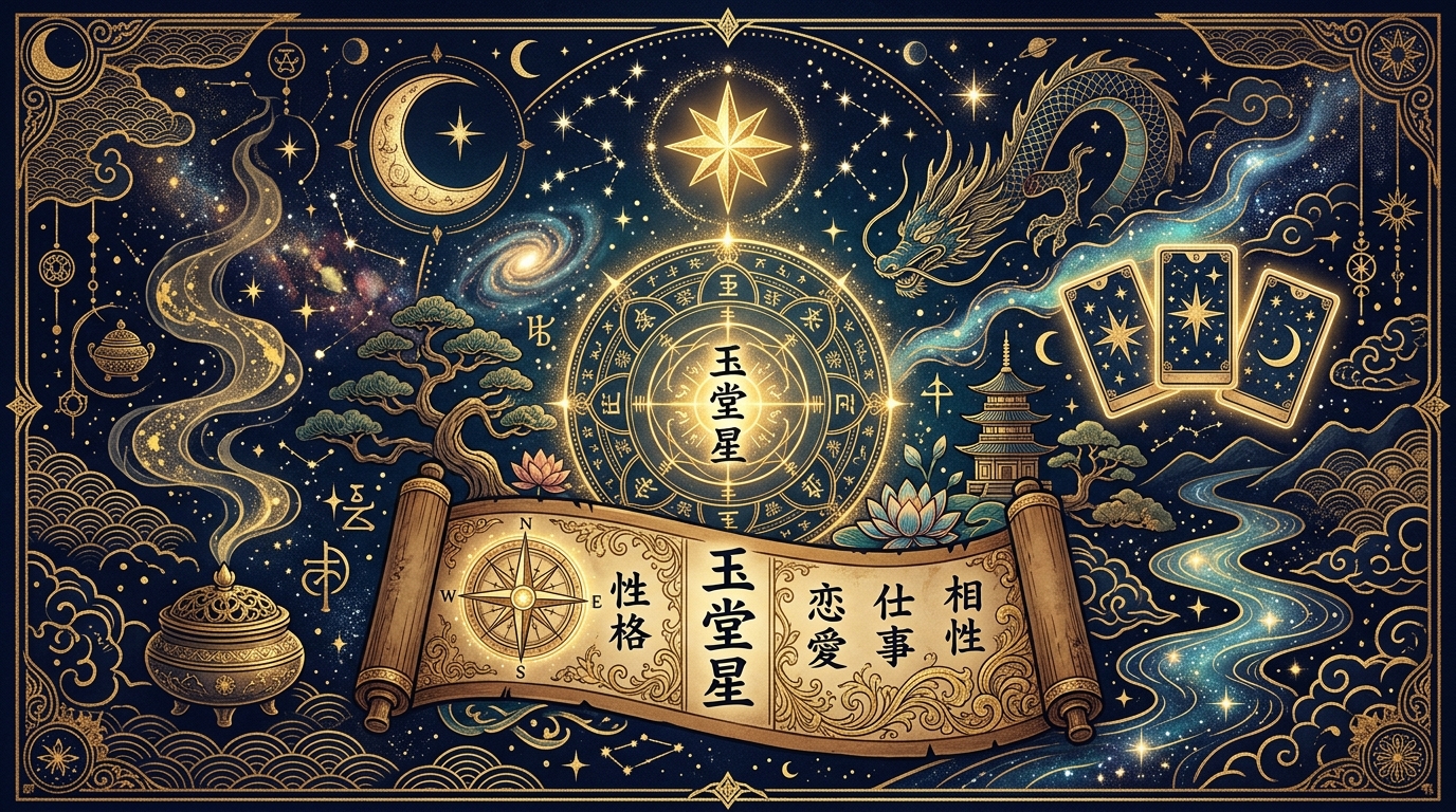 算命学 玉堂星を象徴するイラスト