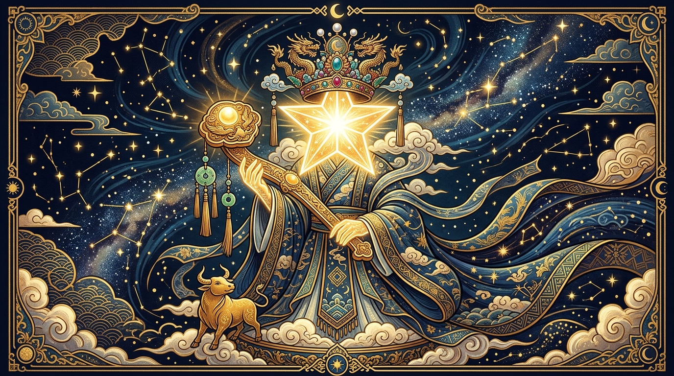 算命学 牽牛星を象徴するイラスト