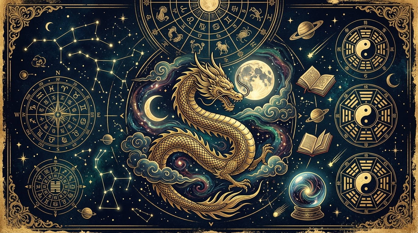 算命学 龍高星を象徴するイラスト
