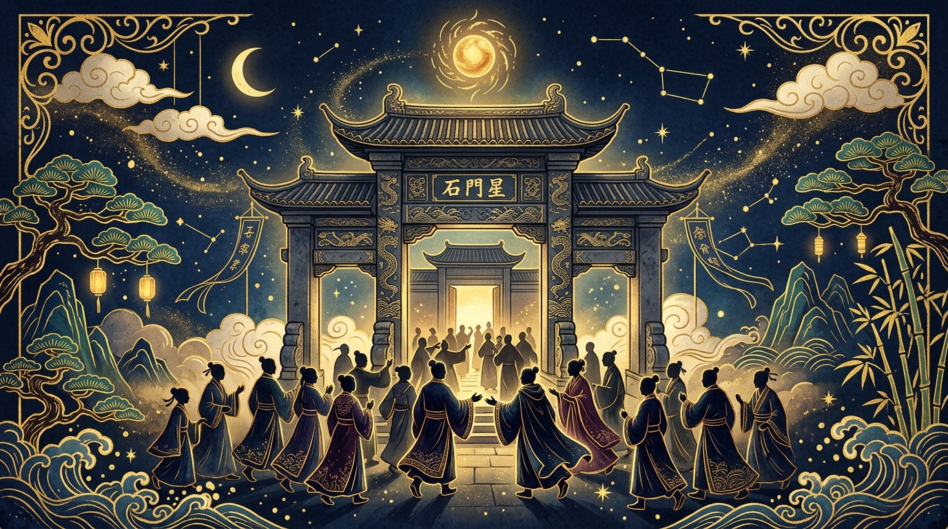 石門星を象徴するイラスト