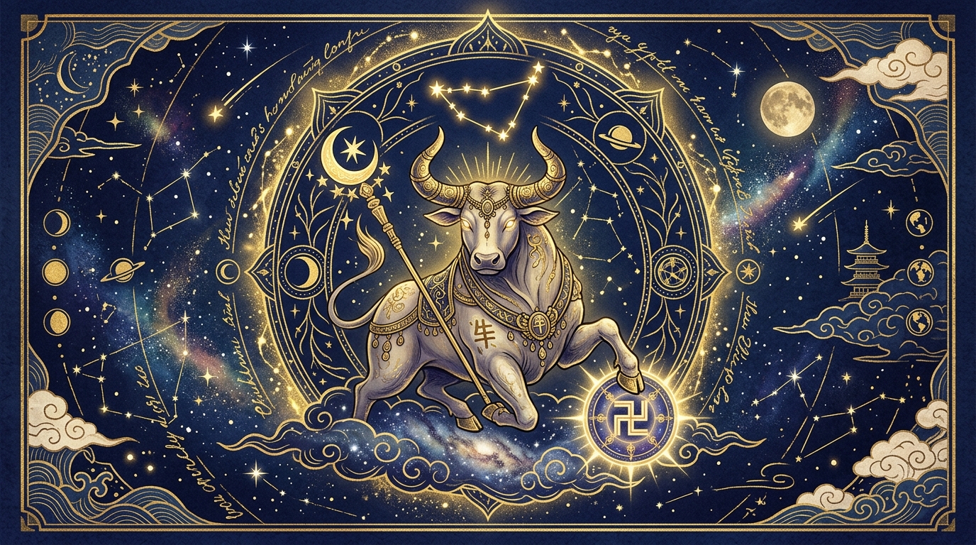 宿曜占星術 牛宿を象徴するイラスト