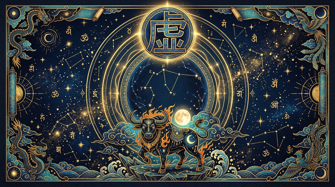 宿曜占星術 虚宿を象徴するイラスト
