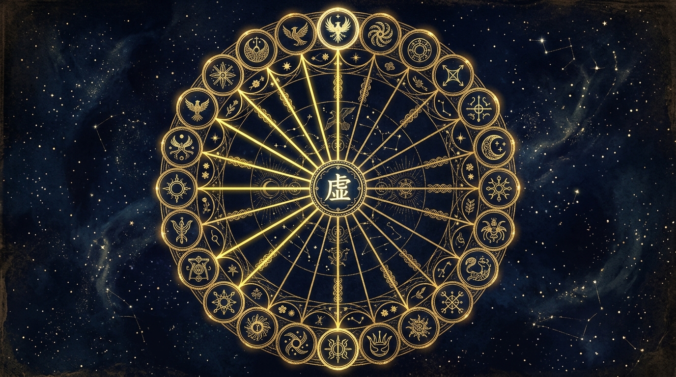宿曜占星術 虚宿の関連図