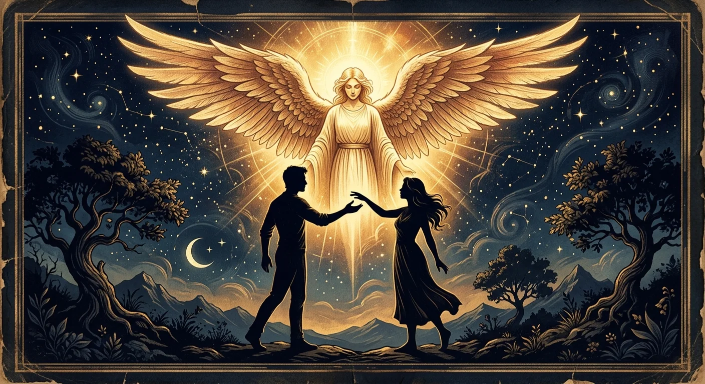 恋愛タロットのカード展開イラスト