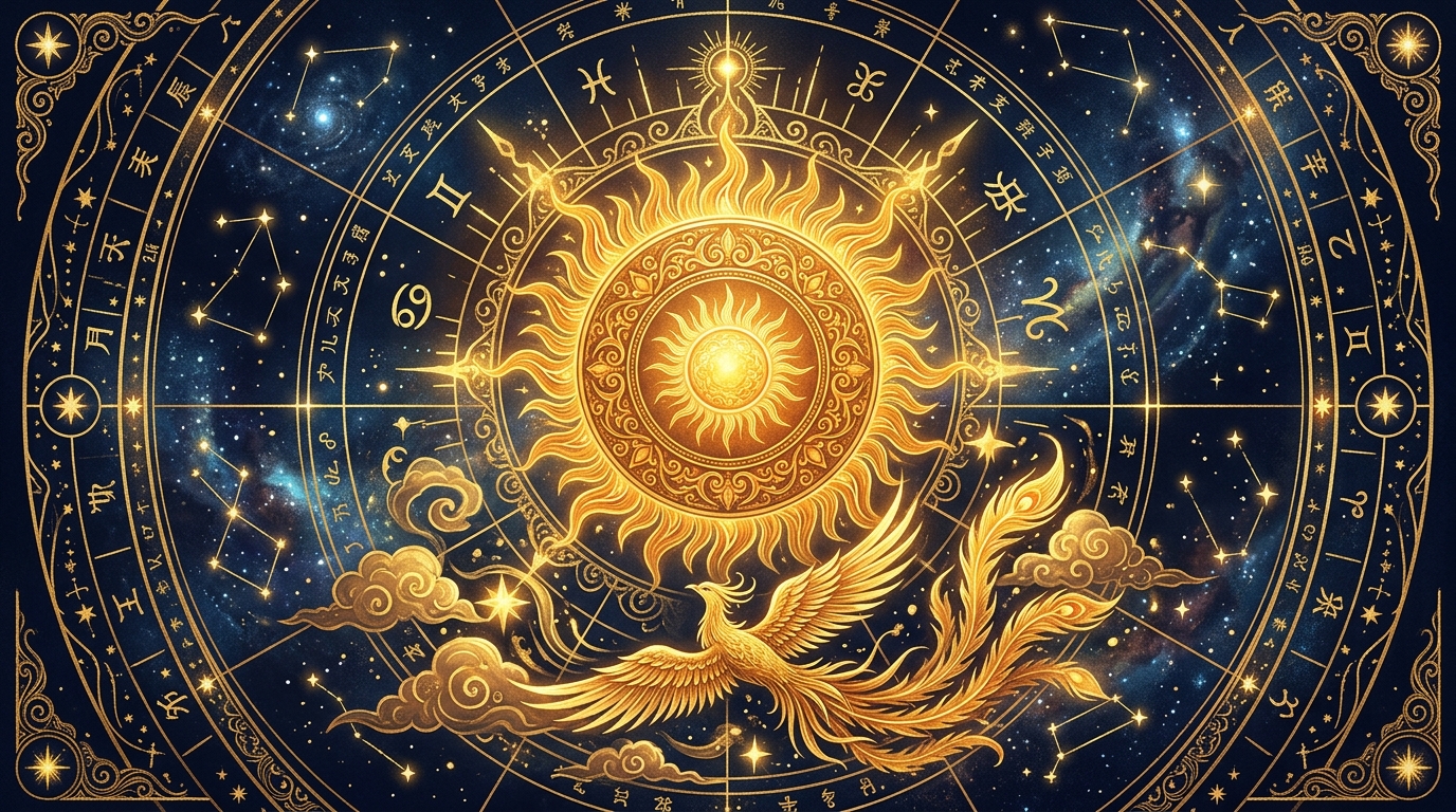 紫微斗数 太陽星を象徴するイラスト
