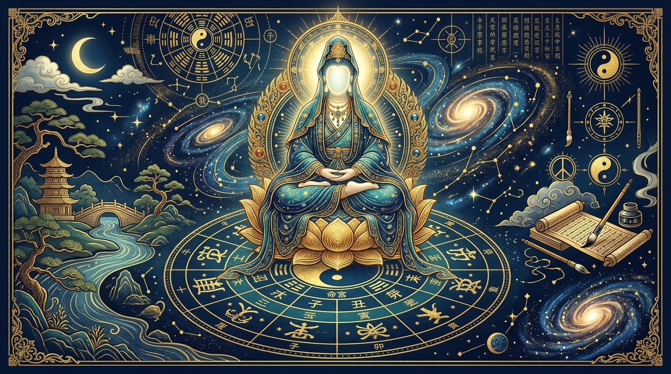 紫微斗数 天同星を象徴するイラスト