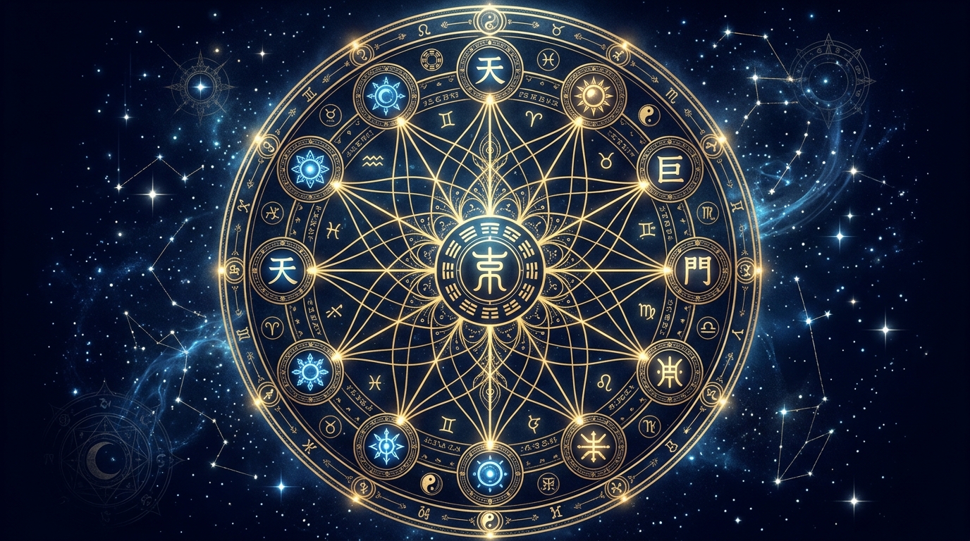 紫微斗数 天機星の関連図
