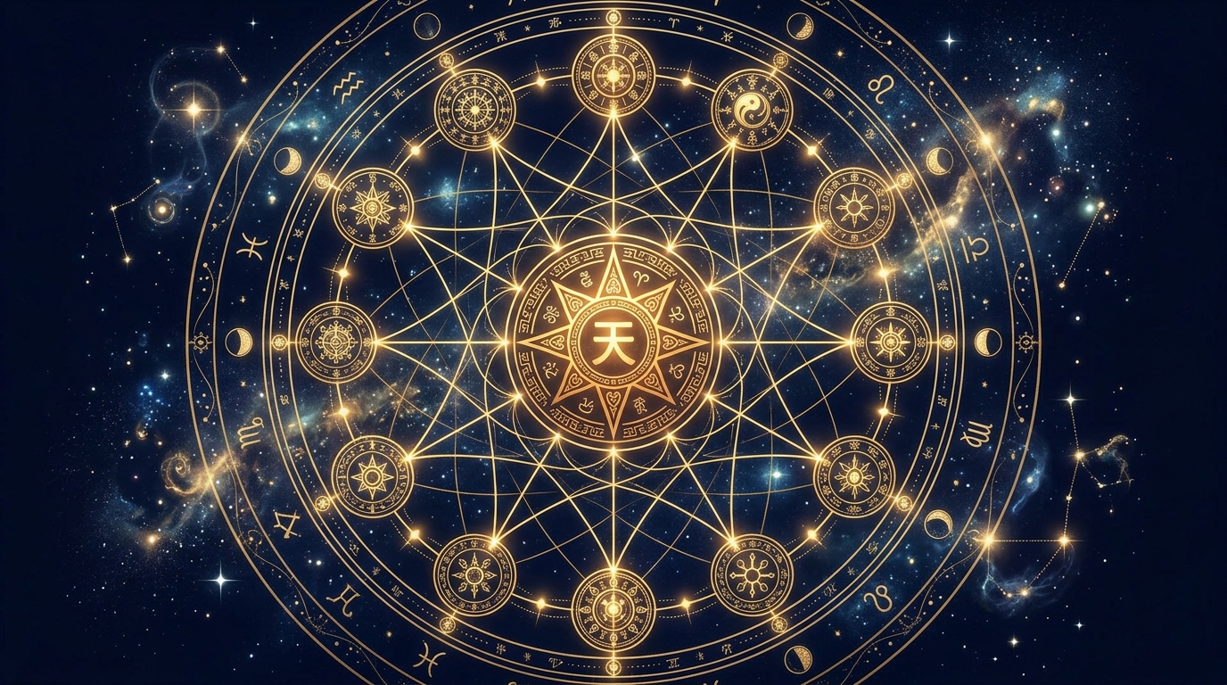 紫微斗数 天相星の関連図