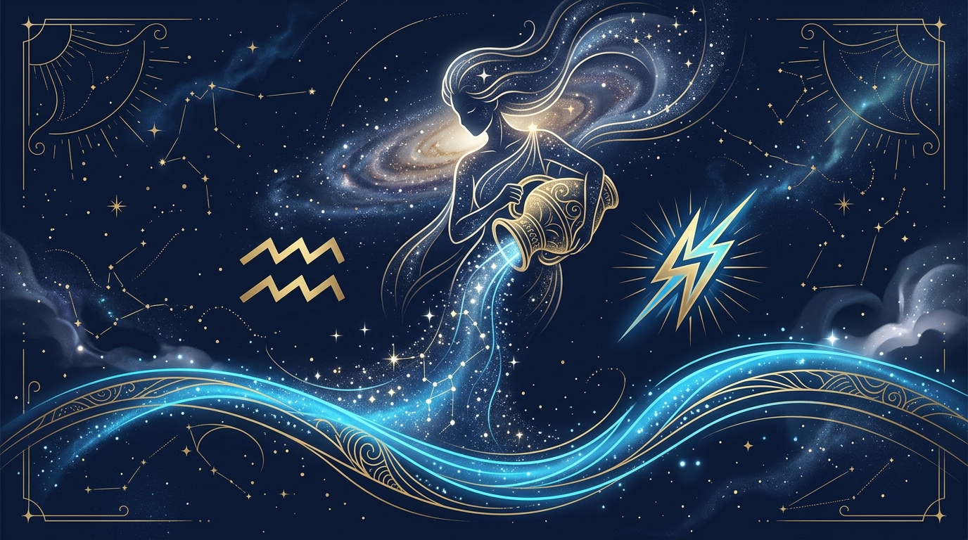 アセンダント水瓶座の特徴|性格・外見・恋愛・仕事・相性を徹底解説