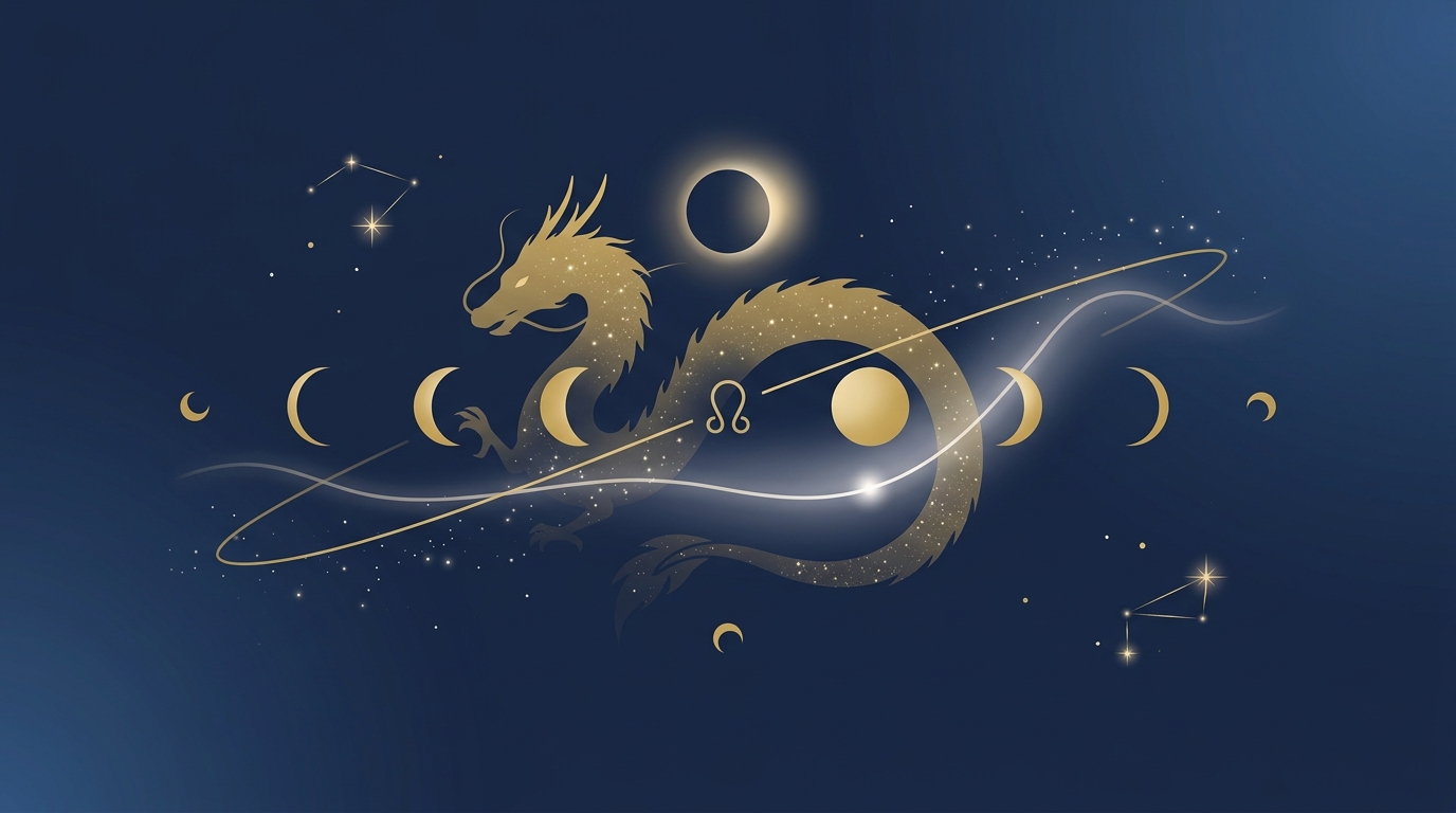 ドラゴンヘッド(ノースノード)とは?12星座別・12ハウス別の意味と調べ方