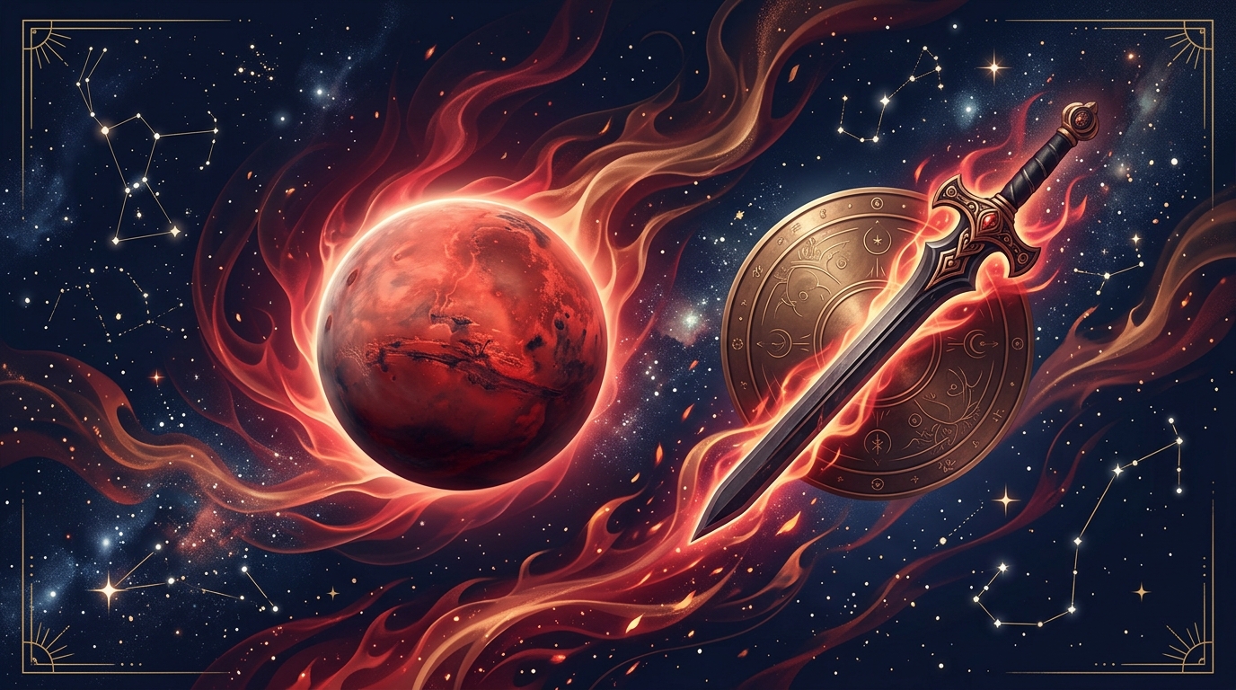 火星(占星術)の意味|12サイン・ハウス・火星逆行を徹底解説