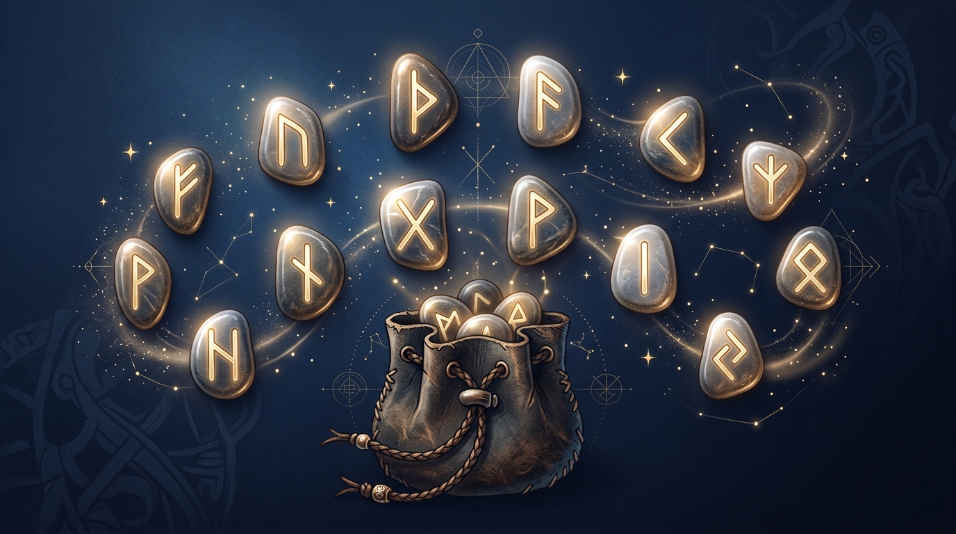 ルーン占いとは?歴史・24文字の意味・占い方をわかりやすく解説